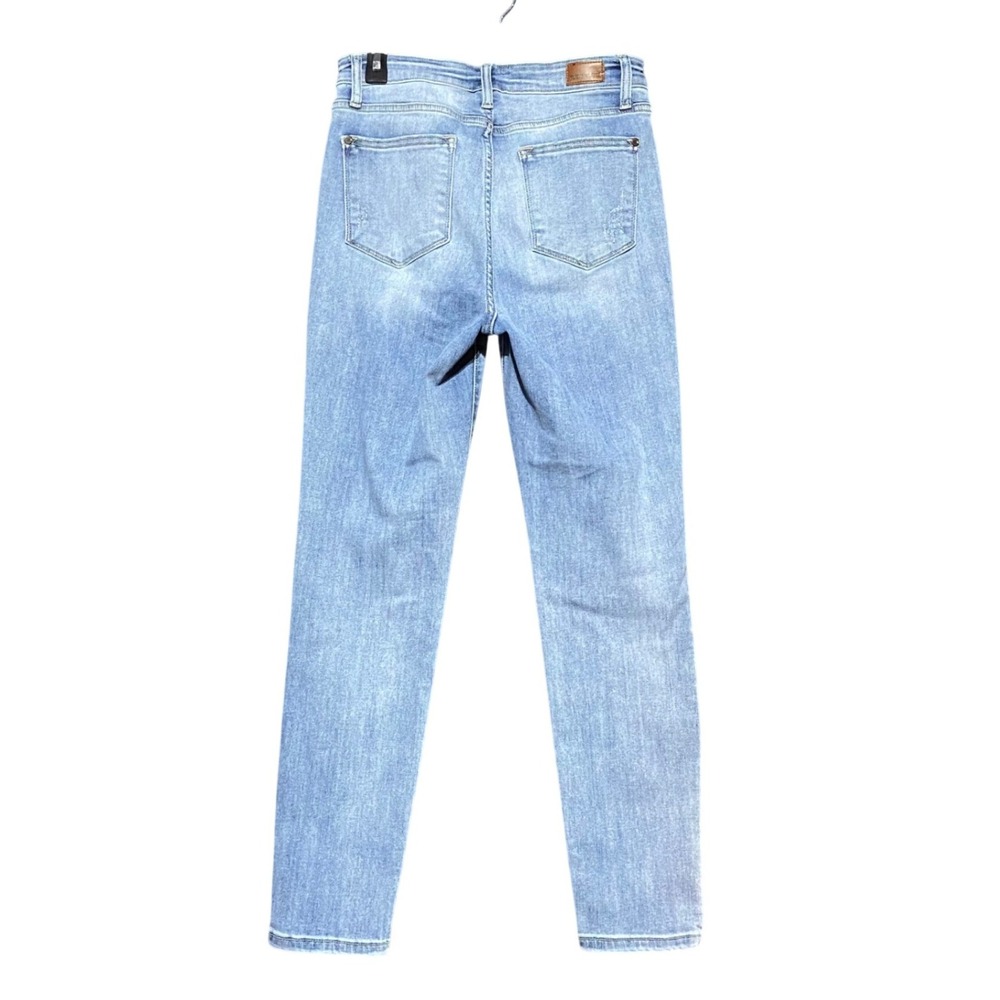 Judy Blue Relaxed Fit Skinny Jeans Light Wash High Rise JB82336LT Women's 7/28